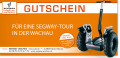 Segway Gutschein 2,5 Stunden Tour mit Einschulung